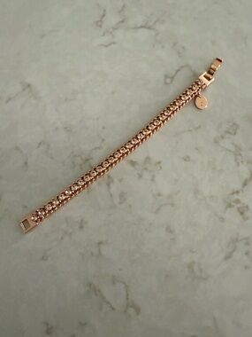 Henri Bendel Rose Gold Crystal Bracelet - Women Jewelry